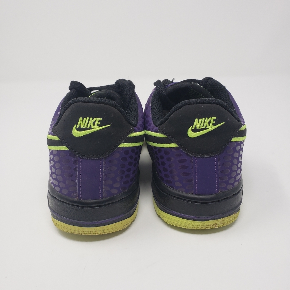 Nike Air Force 1 Court Purple Volt Sneakers 13 - Picture 6 of 10